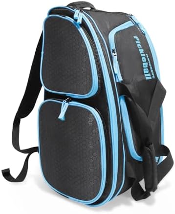 Mangrove 2025 Pickleball Backpack Fits 4+ Paddles & Accessories, Large Paddle Bag with Fence Hook, Extra Pockets, Ventil
