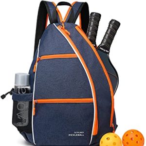 Pickleball Bags for Women | Pickleball Paddle Bag with Fence Hook | Sports Crossbody Backpack Fits to the Courts