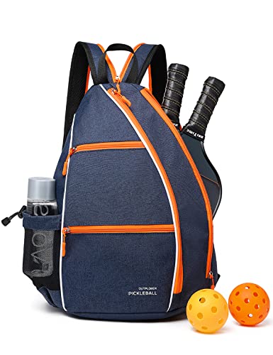 Pickleball Bags for Women | Pickleball Paddle Bag with Fence Hook | Sports Crossbody Backpack Fits to the Courts