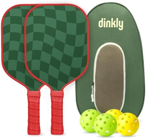 USAPA Approved Graphite/Fiberglass Pickleball Racket Set for Men and Women Beginners
