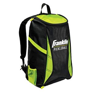 Franklin Sports Premium Pickleball Bag for Men and Women - Accessories and Gear Backpack - Black