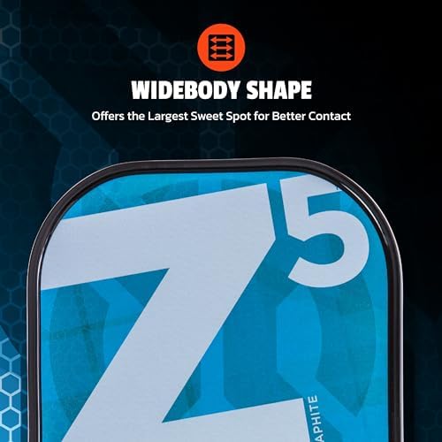 Onix Graphite MOD Z5 Carbon Fiber Pickleball Paddles for BeginnersComfortable Cushioned Grip 16x38 Inches