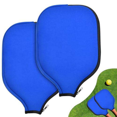 Pickleball Paddle CoversUniversal Case Size - Durable Neoprene Storage Bag for Pickleball Paddles (Black)
Pickleball P