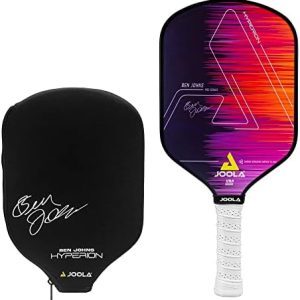 JOOLA Hyperion Pickleball Paddle - Carbon Abrasion Surface for Increased Power and Spin - Elongated Grip Handle - USAP A