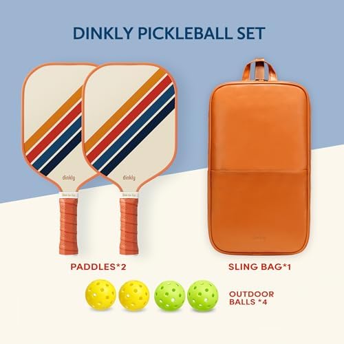 USAPA Approved Graphite/Fiberglass Pickleball Racket Set for Men and Women Beginners
