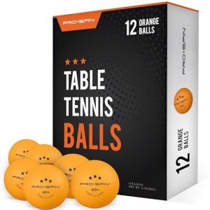 Pro-Spin Ping Pong Balls - High-Performance 40+ ABS Professional Quality | Ultimate Durability for Indoor & Outdoor Ping