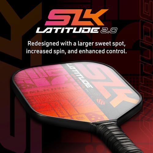 2024 SLK Latitude |0 Pickleball Paddle for Performance and Control
| Rev-Core+ Technology with SpinFlex Surface for Enh - Image 2