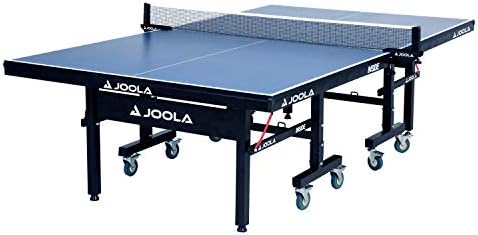 JOOLA Professional Indoor Ping Pong Table with Quick Clamp Net for Quick Assembly and Single Player Mode - Tournament Q