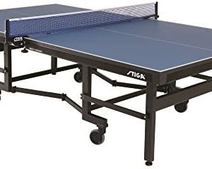 Stiga Premium ITTF Approved Compact Tennis Table for Home Use - Compact Design and Fully Assembled
