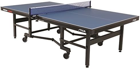 Stiga Premium ITTF Approved Compact Tennis Table for Home Use - Compact Design and Fully Assembled