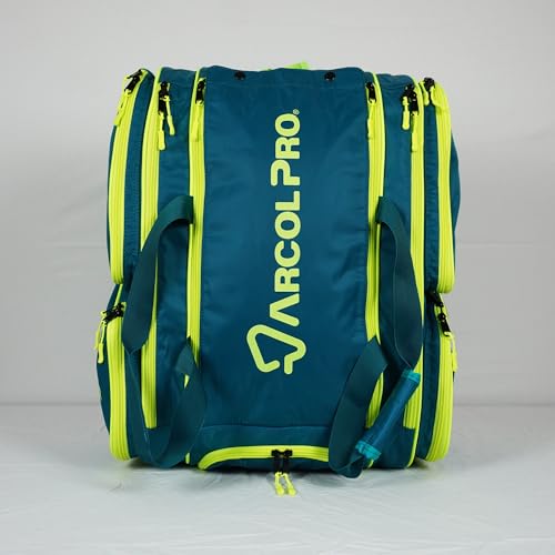 Pickleball Backpack & Duffle Bag for Men and Women - Large Capacity, Fits 4 Pickleball Paddles, Fence Hook, Extra Pocket