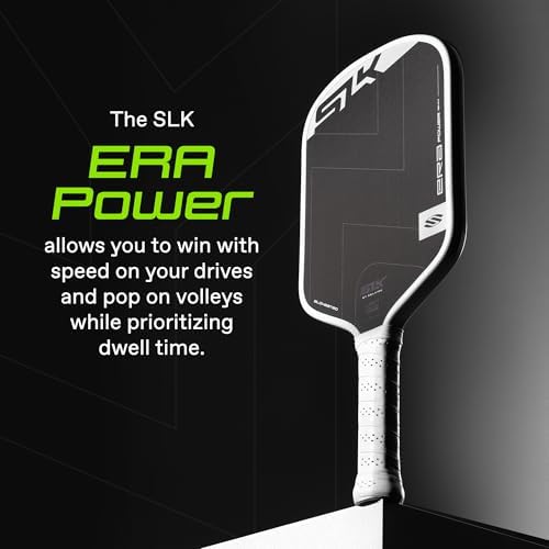 Selkirk Sport SLK ERA Power Pickleball Paddle | Carbon Fiber & Fiberglass Hybrid Face | Professional Pickleball Paddle f
