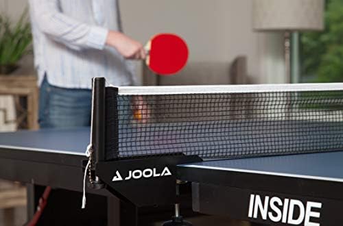 JOOLA Professional Indoor Ping Pong Table with Quick Clamp Net for Quick Assembly and Single Player Mode - Tournament Q