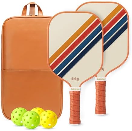 USAPA Approved Graphite/Fiberglass Pickleball Racket Set for Men and Women Beginners