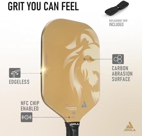 JOOLA Hyperion Pickleball Paddle - Increased Power and Spin - Elongated Grip Handle - USAP Approved JOOLA Hyperion Pic