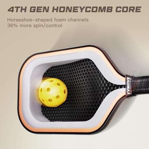 T800 Carbon Fiber Pickleball Paddle USAPA Approved for Enhanced Control & Ultimate Spin
| Premium T800 Carbon Fiber Pic - Image 3