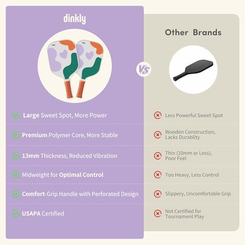 USAPA Approved Graphite/Fiberglass Pickleball Racket Set for Men and Women Beginners