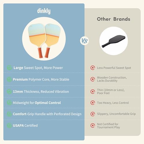 USAPA Approved Graphite/Fiberglass Pickleball Racket Set for Men and Women Beginners