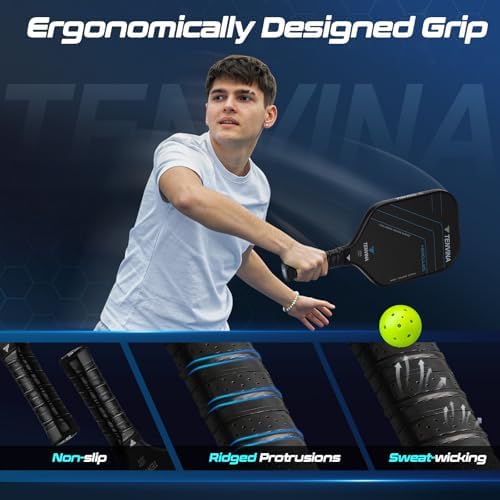 TENVINA USAAPA Approved Pickleball Paddles, Multi-Layer T700SC Carbon Fiber, 4 Types of Thicknesses and Shapes, Strong P - Image 6