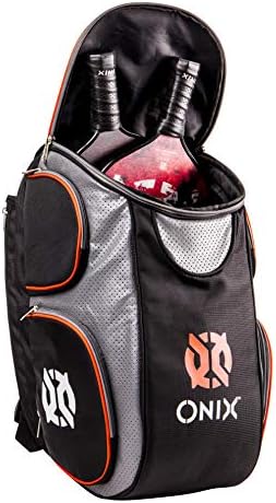 Onix Pickleball Durable Backpack for Enthusiasts on the Go: Paddles, Balls, Apparel, and Water Bottles Included