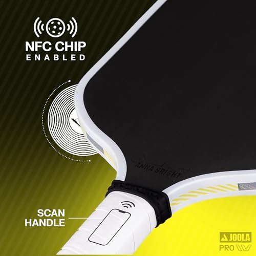 JOOLA Pro IV Pickleball Paddles – Raw Carbon Fiber Surface – UPA-A and USAP Approved – Tech Flex Power – Propulsion Core