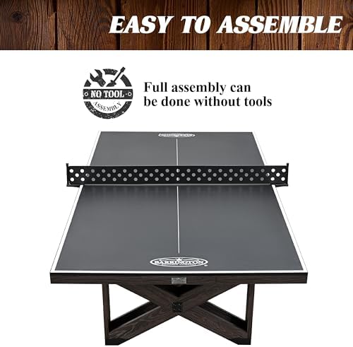 Barrington Multiple Style Ping Pong Tables Metal Nets Family Game Rooms Fun Game Set