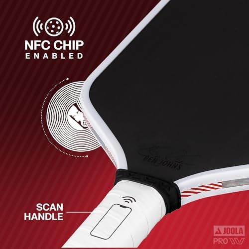 JOOLA Pro IV Pickleball Paddles – Raw Carbon Fiber Surface – UPA-A and USAP Approved – Tech Flex Power – Propulsion Core