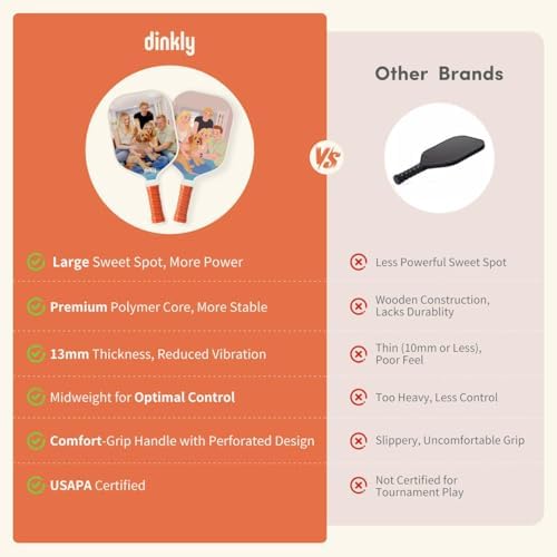 USAPA Approved Graphite/Fiberglass Pickleball Racket Set for Men and Women Beginners