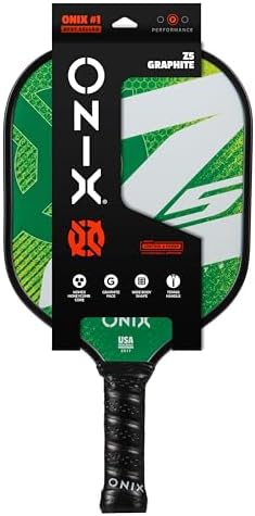 Onix Graphite MOD Z5 Carbon Fiber Pickleball Paddles for BeginnersComfortable Cushioned Grip 16x38 Inches