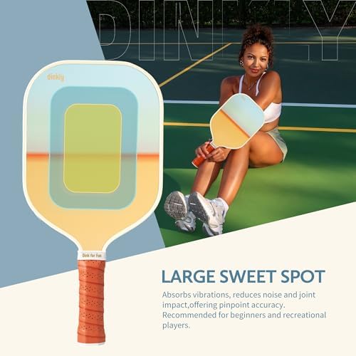 USAPA Approved Graphite/Fiberglass Pickleball Racket Set for Men and Women Beginners