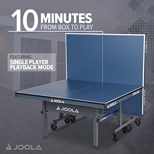 JOOLA Tour Indoor Ping Pong Table with Quick Clamp Table Tennis Net for Quick Assembly and Portable Play
| JOOLA Tour I - Image 8