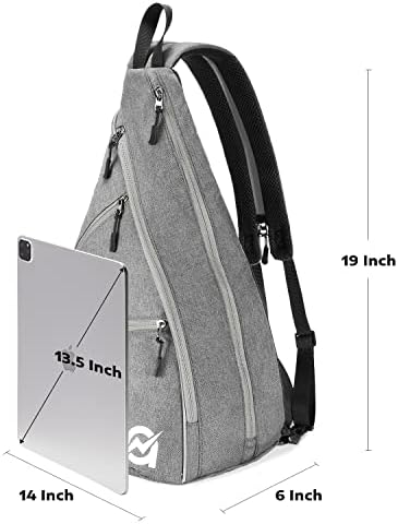 A11N Sports Pickleball Bag - Reversible Crossbody Sling Bag/Backpack for All-Season Fitness Activities
