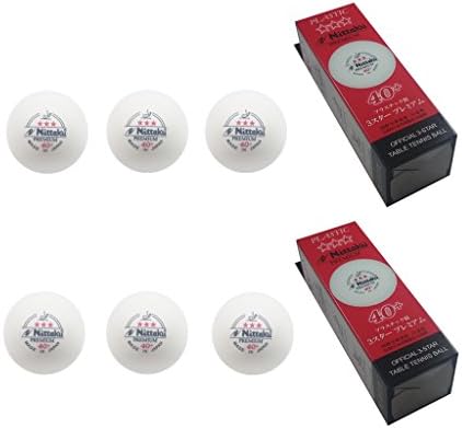 Nittaku 3-Star Premium 40+ Table Tennis Balls - High Quality Table Tennis Balls for Beginners and Experts | Best for Tou