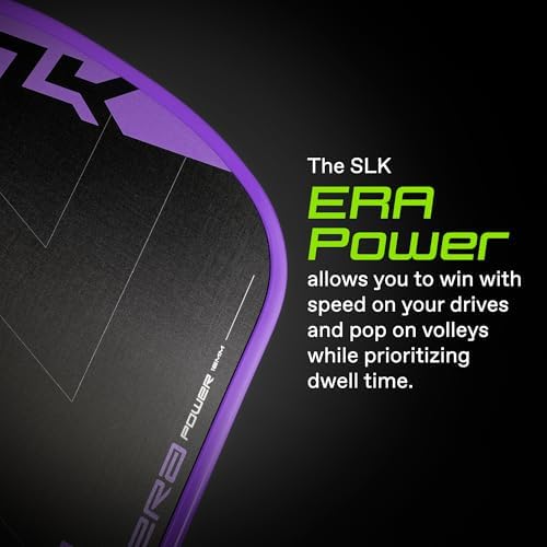Selkirk Sport SLK ERA Power Pickleball Paddle | Carbon Fiber & Fiberglass Hybrid Face | Professional Pickleball Paddle f