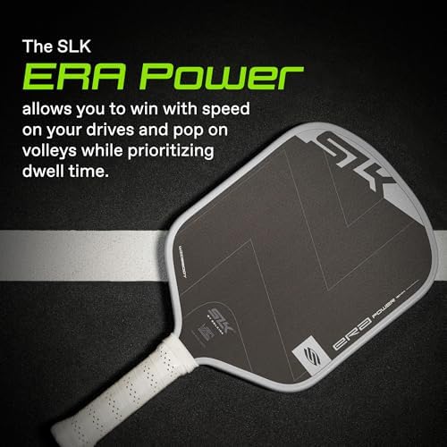 Selkirk Sport SLK ERA Power Pickleball Paddle | Carbon Fiber & Fiberglass Hybrid Face | Professional Pickleball Paddle f