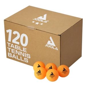 JOOLA Training 3 Star Table Tennis Balls - Regulation 40+mm Ping Pong Balls for Competition and Recreational Play - 120