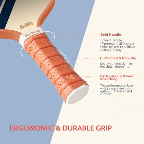 USAPA Approved Graphite/Fiberglass Pickleball Racket Set for Men and Women Beginners