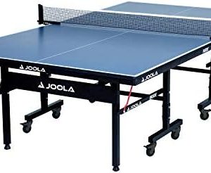 JOOLA Professional Indoor Ping Pong Table with Quick Clamp Net for Quick Assembly and Single Player Mode - Tournament Q