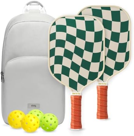 USAPA Approved Graphite/Fiberglass Pickleball Racket Set for Men and Women Beginners