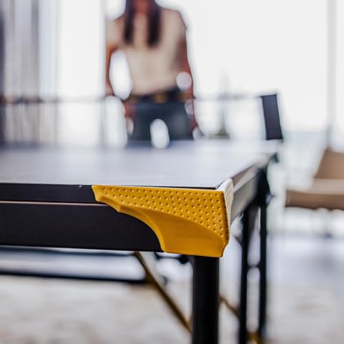 Gold Star & Volt Ping Pong Table - Regulation Size - Suitable for Families - Portable and Easy to Assemble - Sturdy 15mm - Image 2