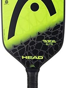 Radical Elite Pickleball Paddle Fast Response 17oz All Skill Levels Competitive Matches LightweightDurabilityComfortabil