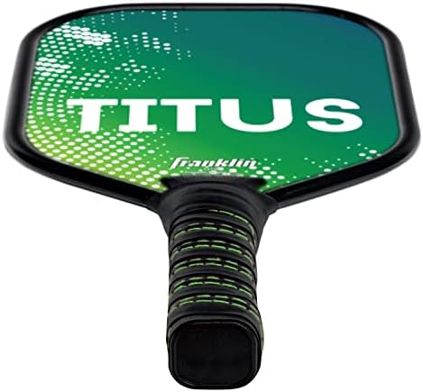 Franklin Sports Pickleball Paddle - Titus + Jet Aluminum Plated USA Pickleball (USAPA) Approved Paddle - Best Pickleball