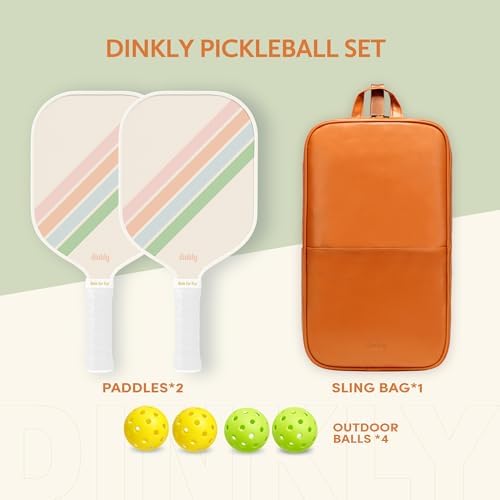 USAPA Approved Graphite/Fiberglass Pickleball Racket Set for Men and Women Beginners