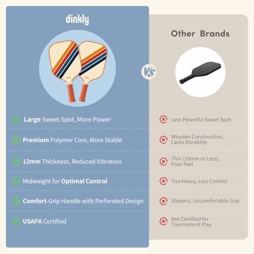 USAPA Approved Graphite/Fiberglass Pickleball Racket Set for Men and Women Beginners