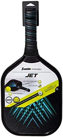 Franklin Sports Pickleball Paddle - Titus + Jet Aluminum Plated USA Pickleball (USAPA) Approved Paddle - Best Pickleball