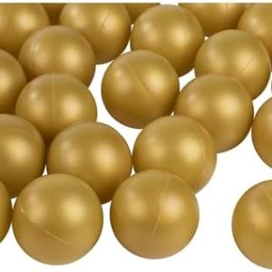 Gold Ping Pong Balls - Beer Pong & Table Tennis Accessory - DIY Crafts & Party Decor - 50 Pack, 1.5 Inch
Gold Ping Pon