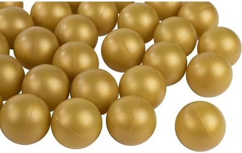 Gold Ping Pong Balls - Beer Pong & Table Tennis Accessory - DIY Crafts & Party Decor - 50 Pack, 1.5 Inch
Gold Ping Pon