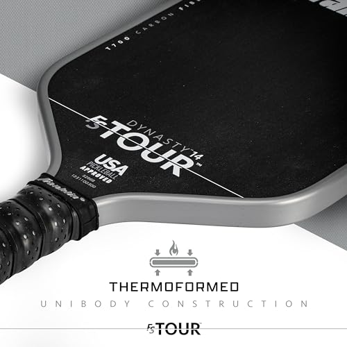 Franklin Sports FS Tour Series Paddle USA Pickleball Gray Blue Pink - Image 3