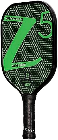 Onix Graphite MOD Z5 Carbon Fiber Pickleball Paddles for BeginnersComfortable Cushioned Grip 16x38 Inches