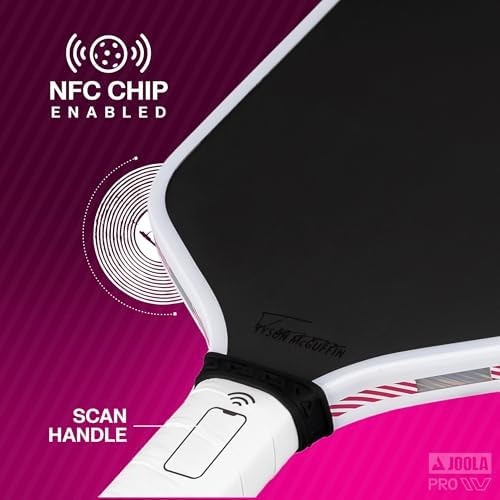 JOOLA Pro IV Pickleball Paddles – Raw Carbon Fiber Surface – UPA-A and USAP Approved – Tech Flex Power – Propulsion Core